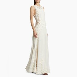 Ulla Johnson Cream Lace Maxi Dress